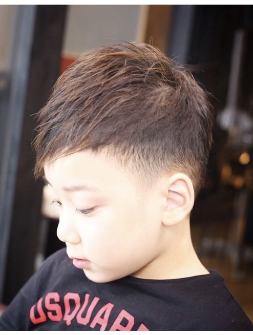 キッズフェードカットが人気！小学生・幼児にも似合う最旬スタイル紹介