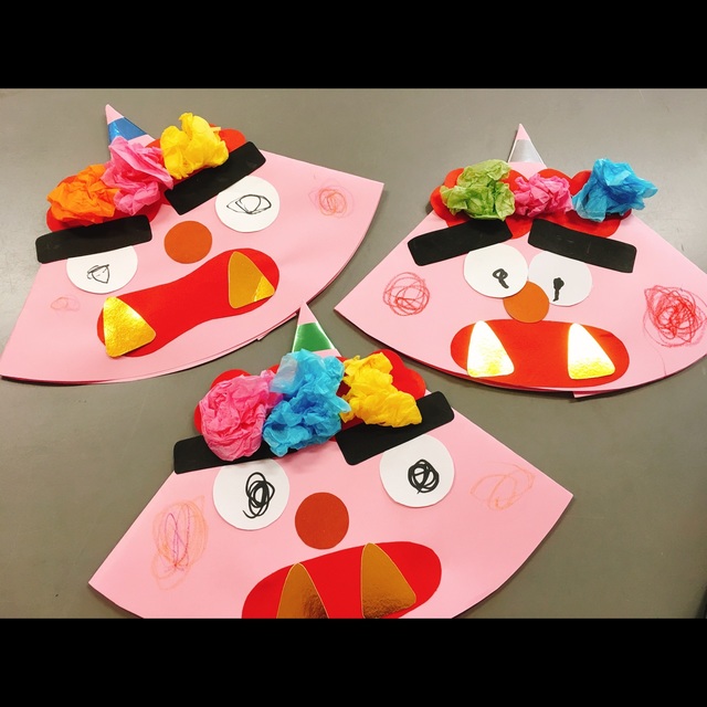 乳児たんぽぽ組 鬼のお面を作ったよ👹 – 北方幼稚園