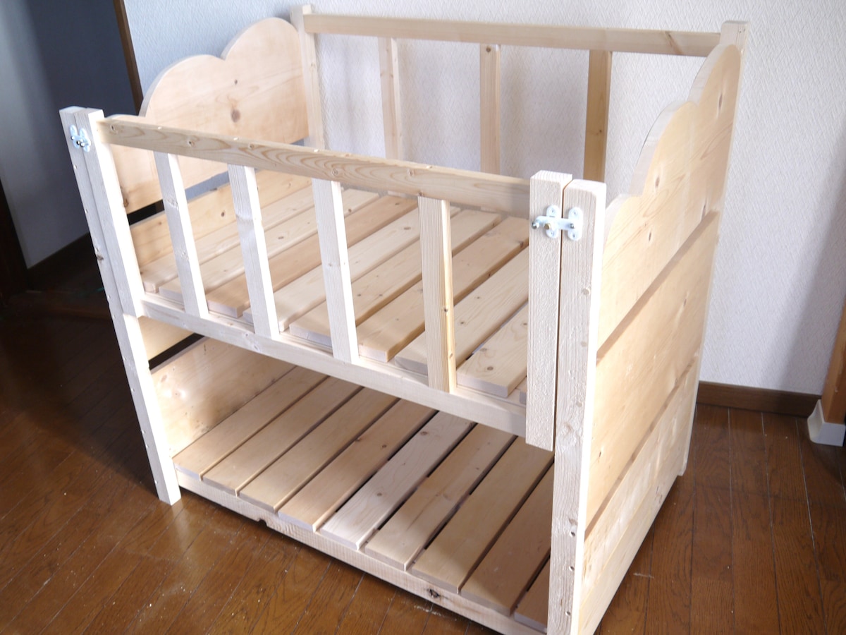 DIY初心者がベビーベッドを手作り！自作するメリットから作り方まで解説！ゆるぽたまんチャンネル
