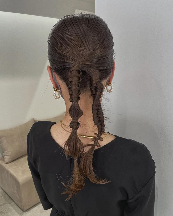 この前のヘアアレンジ✨ 結婚式のお呼ばれにツインテール！ 編みおろしもいいけど、たまには 思い切ってツインテールもチャレンジしてみてわ😊いつもありがとうね♪ateliernoeud アトリエヌー福知山福知山美容室与謝野町宮津 京丹後綾部 舞鶴 京都 京都美容