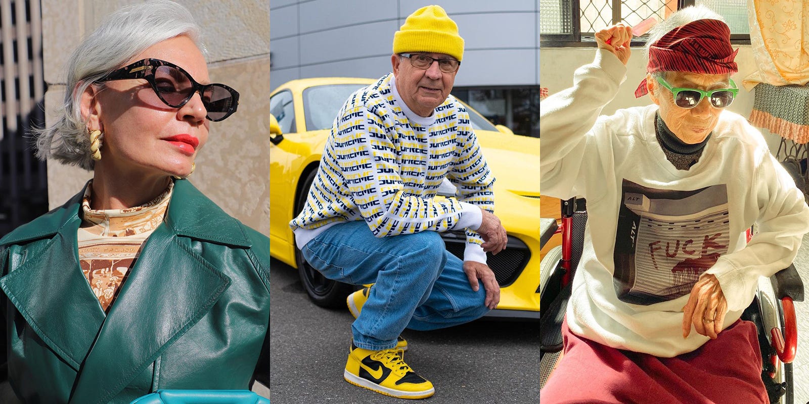 こんなにオシャレなおじいさんは見たことがない 」と話題になっていた写真 : らばQ