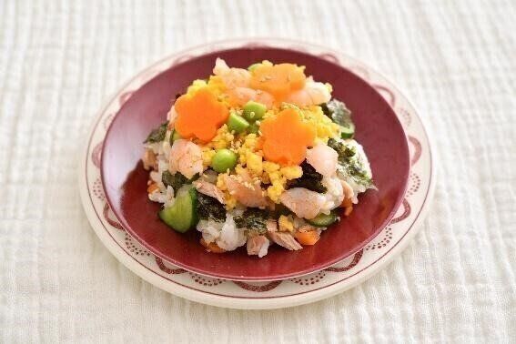 盛り付け方でこんなに変わる！子どもが喜んで食べてくれるちらし寿司のかわいい盛り付け方 rii- エキスパート - Yahoo!ニュース