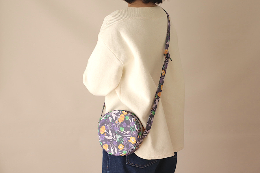 無料型紙 通園ショルダーバッグ 裏地あり の作り方nunocoto fabric