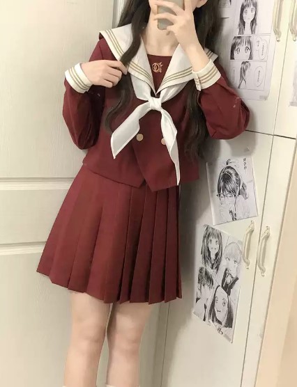 サイレントガールズ 制服 SHINAGAWA少女隊 コスプレ 可愛い 制服 スクール セーラー ブレザー ジャンパースカート 学生服 女子高生 アニメアイドル ハロウィン イベント 余興 仮装LINEブランドカタログ