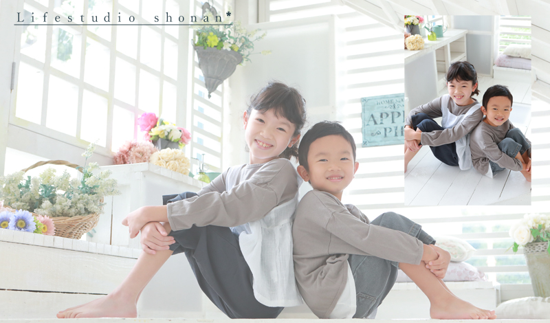 家族写真撮影 仲良し素敵ファミリーのリンクコーデ&ソロショット 店舗ブログプレシュスタジオ