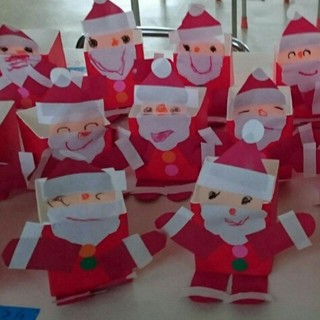 クリスマス 折り紙簡単 可愛い サンタクロース 折り方冬の折り紙 サンタ Origami Santa Claus