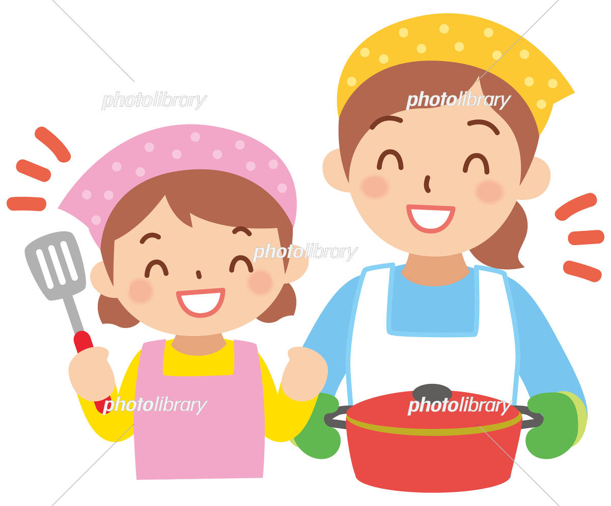 電話する主婦、女性、エプロン、エプロン姿、母、ママ、お母さん、のイラスト素材9159550- PIXTA