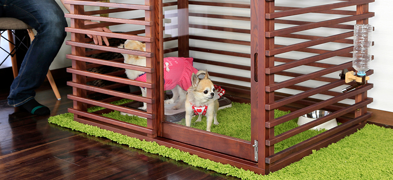 ペットサークル 犬 ペットフェンス サークルケージ ドア付き 室内 屋外 置くだけ 柵 自立 ケージ 小型犬 セットドア付 6枚 接続式 簡単組み立て工具不要 折りたたみ 犬用 広げる レイアウト自由 120×60cm