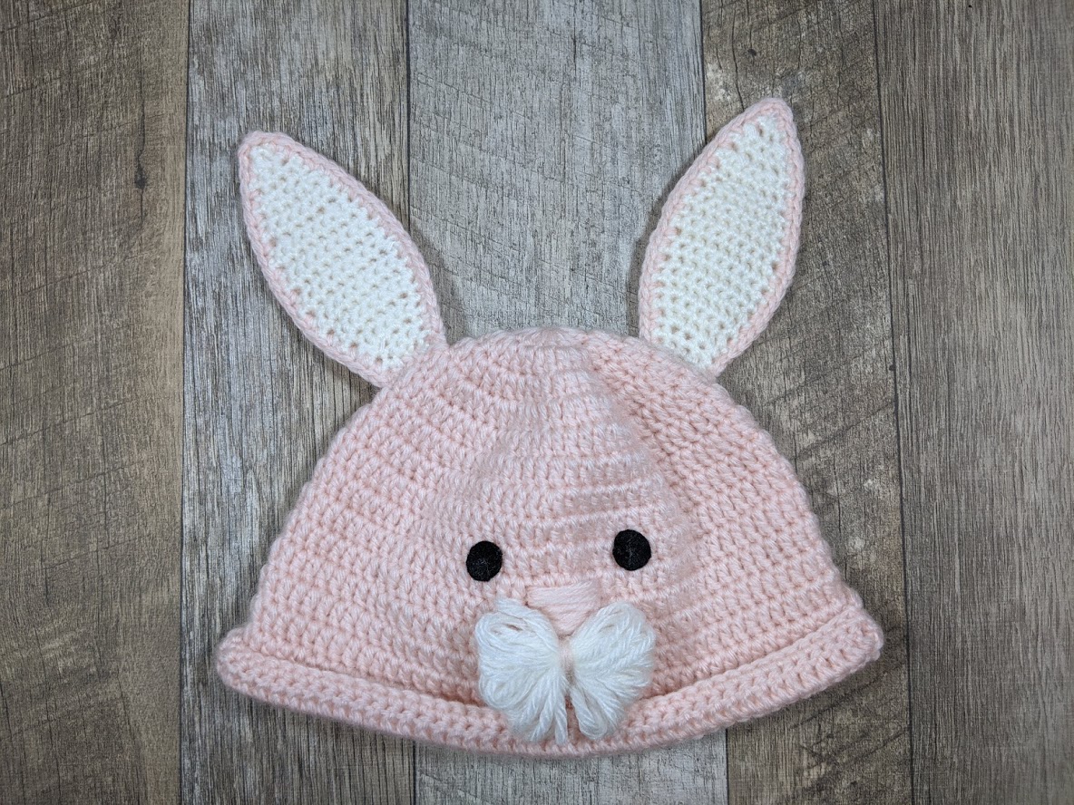 かぎ針編み ざくざく編める第2弾☆頭にフィットする帽子編んでみました♪ 編み図