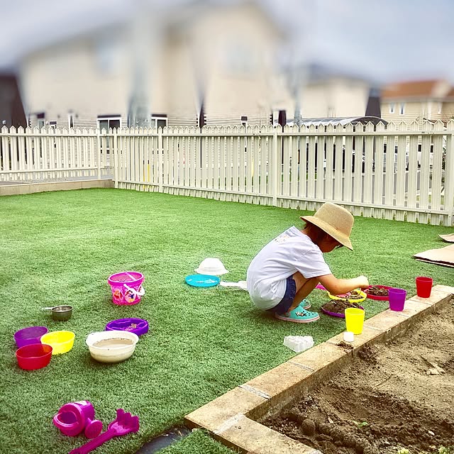 庭いじり初心者必見・『砂場』をつくってみた 着物屋さとしの休日和bizLOG