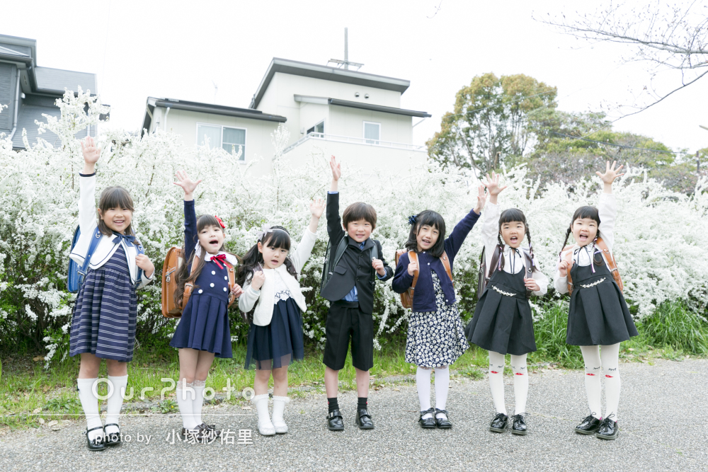 撮影のご紹介〜桜咲いたら２年生♪〜 店舗ブログプレシュスタジオ