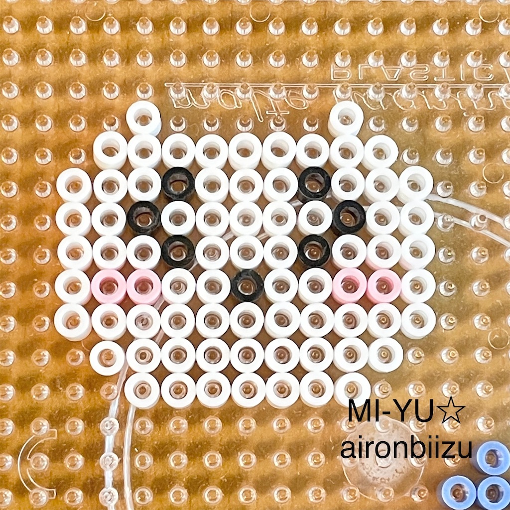 まじかるちいかわ④アイロンビーズ簡単かわいい作り方migiteni-lemon.com