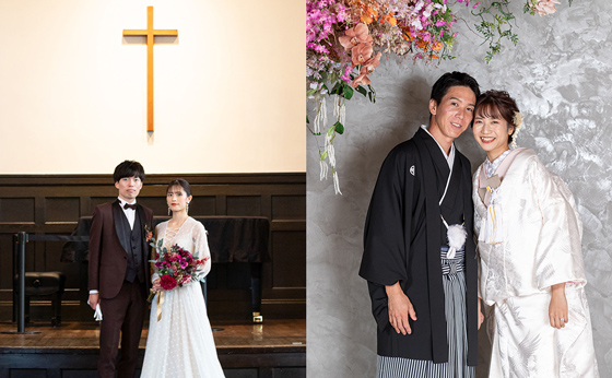 中之島ナイト 洋装1点＋和装1点ロケプラン大阪の和装前撮り・フォトウエディングのスタジオゼロ