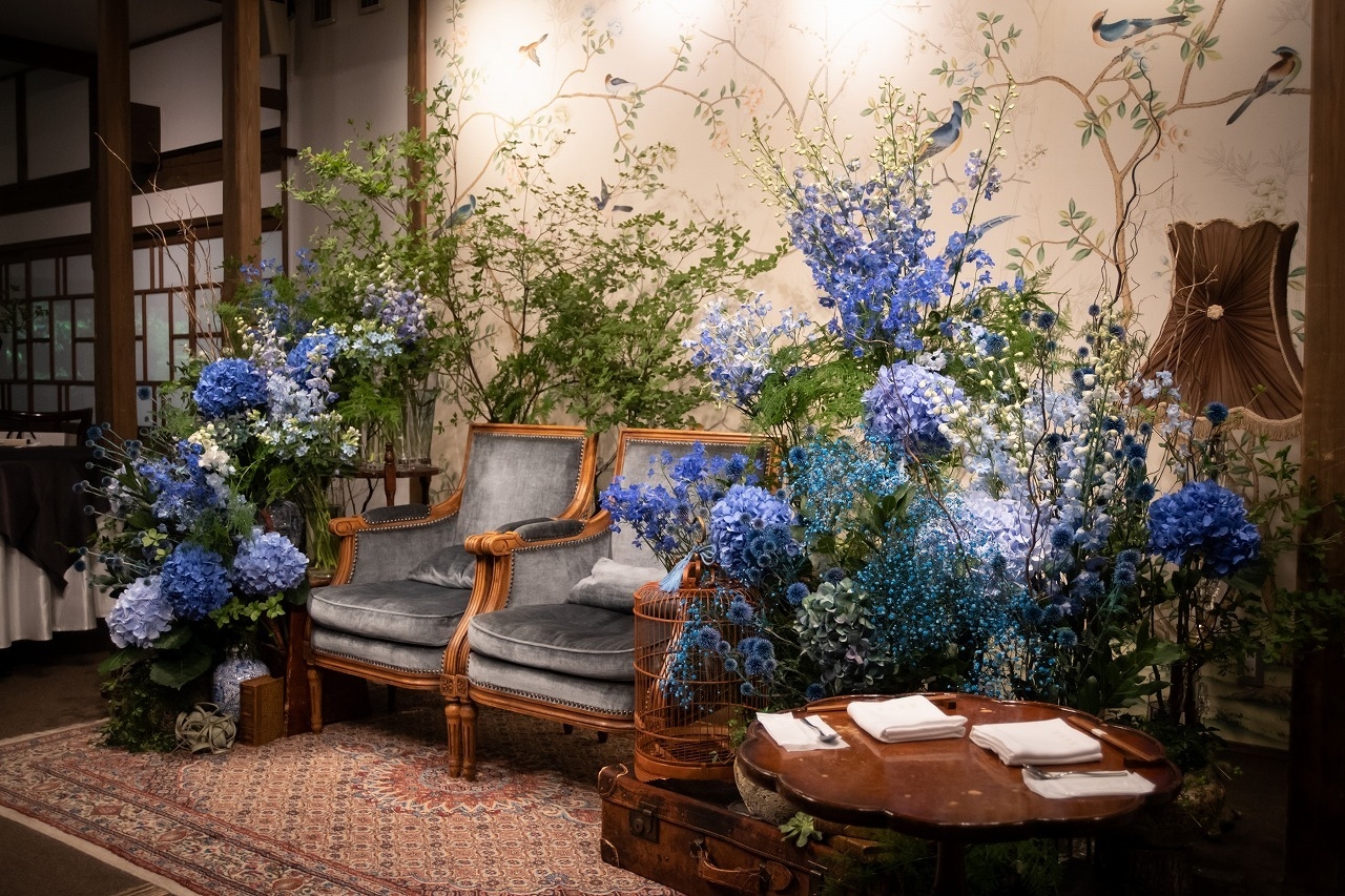 スタイル別会場装花オールシーズン 黄色・オレンジ：ジューシーシトラス Juicy CitrusFlowers by kukkadesign クッカデザイン札幌&東京・花屋