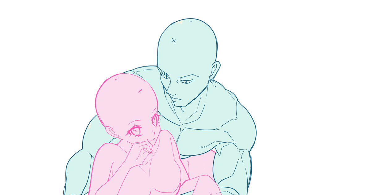 初心者向け 構図に迷ったら！複数の人物を描く時の構図&配置アイディアMediBang Paint – 無料のイラスト・マンガ制作ツール