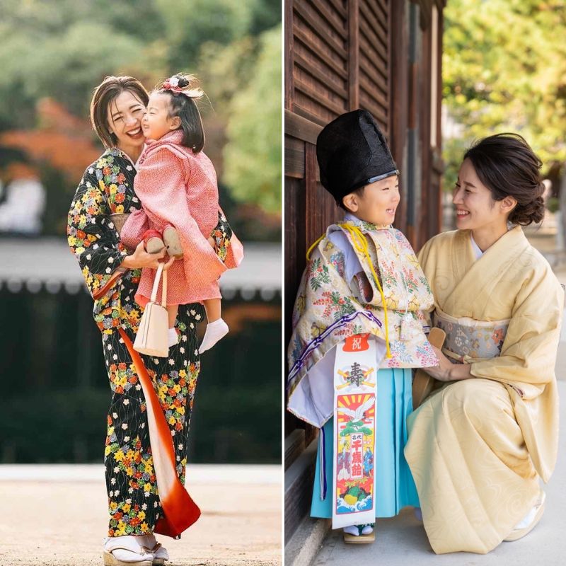 七五三の母親の着物 基本マナー、選び方のポイントをわかりやすく説明きものレンタリエのきもの豆知識