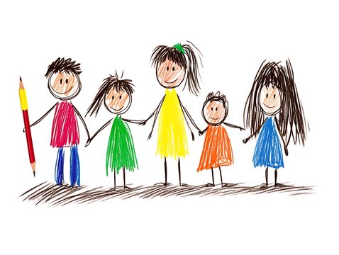 子供が家の壁に書いた落書きを消す方法 色鉛筆編巣作りプラス