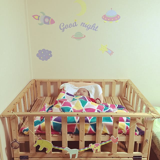 楽天市場 ベッドガード 手作り ベビーベッド キッズ・ベビー・マタニティ の通販