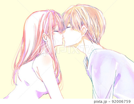 キスの描き方をイラスト解説！カップル絵や漫画のシーンにおすすめお絵かき図鑑
