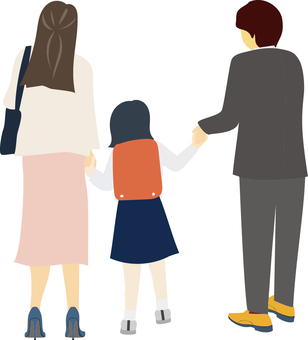 256 親子 後ろ姿 High Res Illustrations - Getty Images女性 後ろ姿, 家族 後ろ姿, 高校生