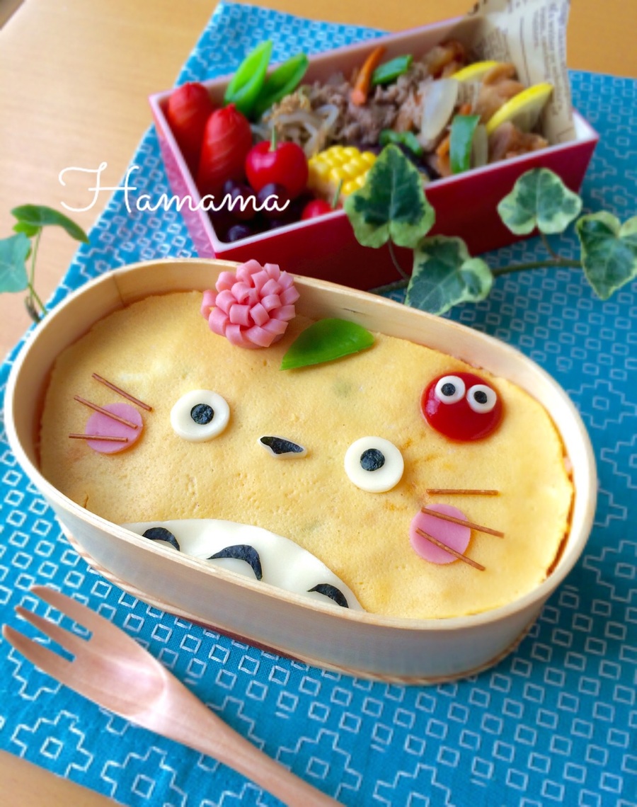 オムライス弁当のコツ1 破れにくい薄焼き卵の作り方