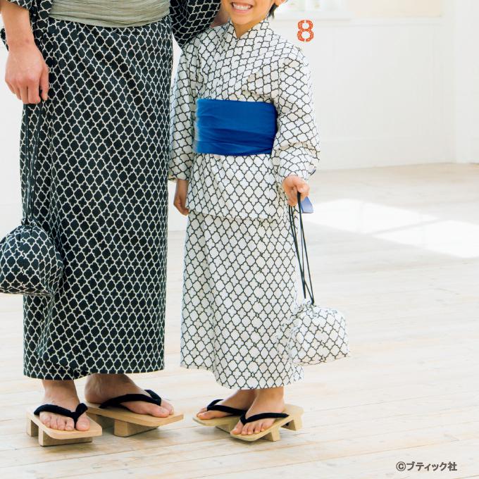 浴衣ドレスの作り方 110・120・130サイズの子ども用セパレート浴衣をアレンジ無料型紙ありnunocoto fabric