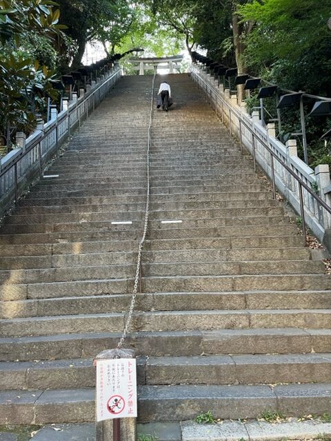 都内のパワースポット： 愛宕神社の出世の階段新井朋子 オフィシャルサイト