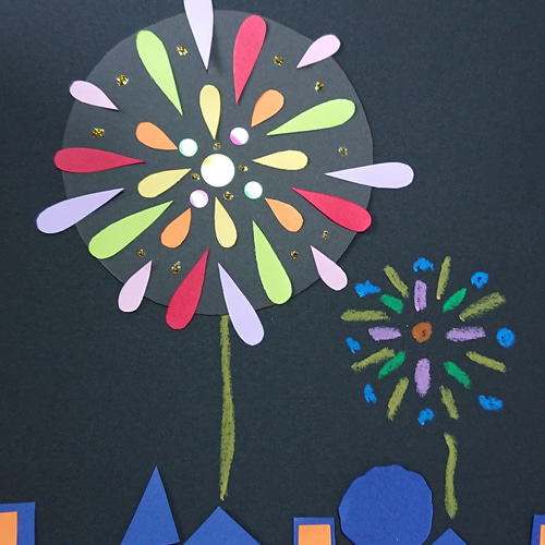 紙コップで簡単製作。花火を作ってみよう。保育士の転職・採用は 保育士バンク！