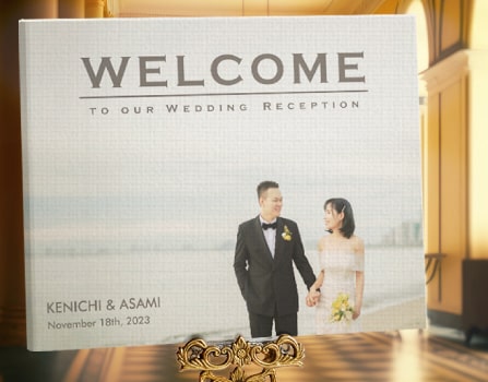 おすすめ印刷業者ラクスルで写真入りウェルカムボードを自作しようハナヨメ部