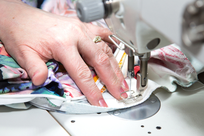 リバーシブルの生地で手作りスリング画像19枚で作り方を - これってやはり化石？ 私のライフスタイル