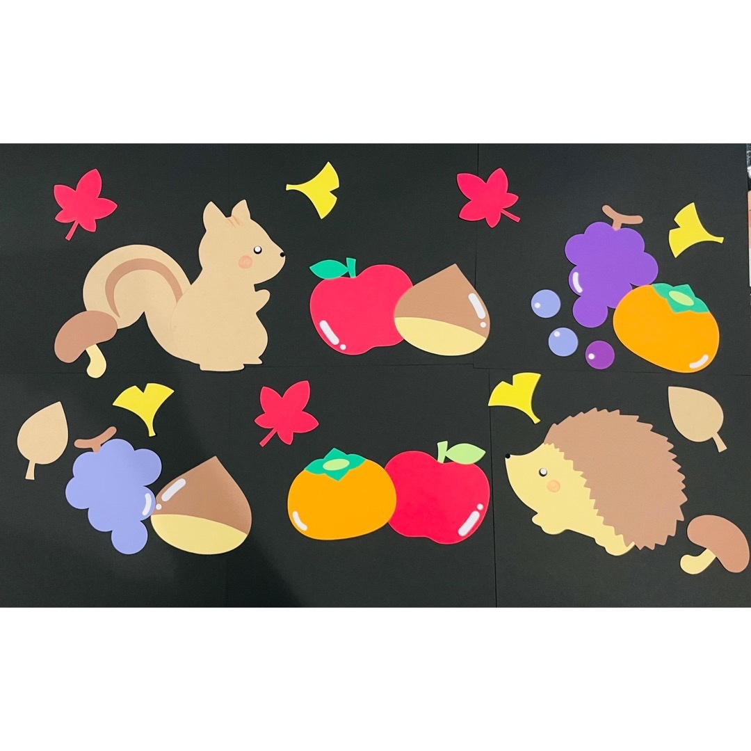 壁面飾り 秋 ぶどう 保育 壁面 飾り 秋 ぶどう