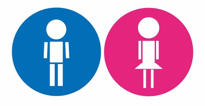 男女やトランスジェンダーの性別記号アイコンセットのイラスト素材80957409- PIXTA