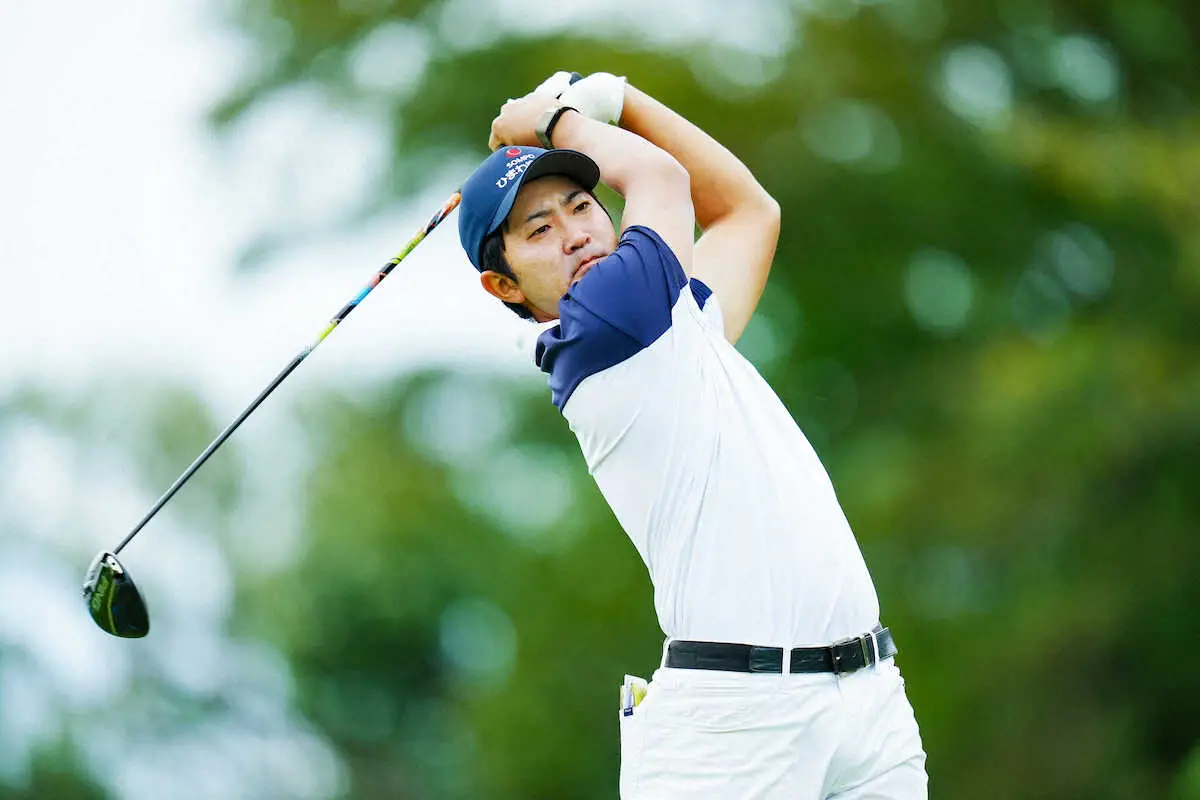 画像・写真：金谷のショット 男子ゴルフ：時事ドットコム