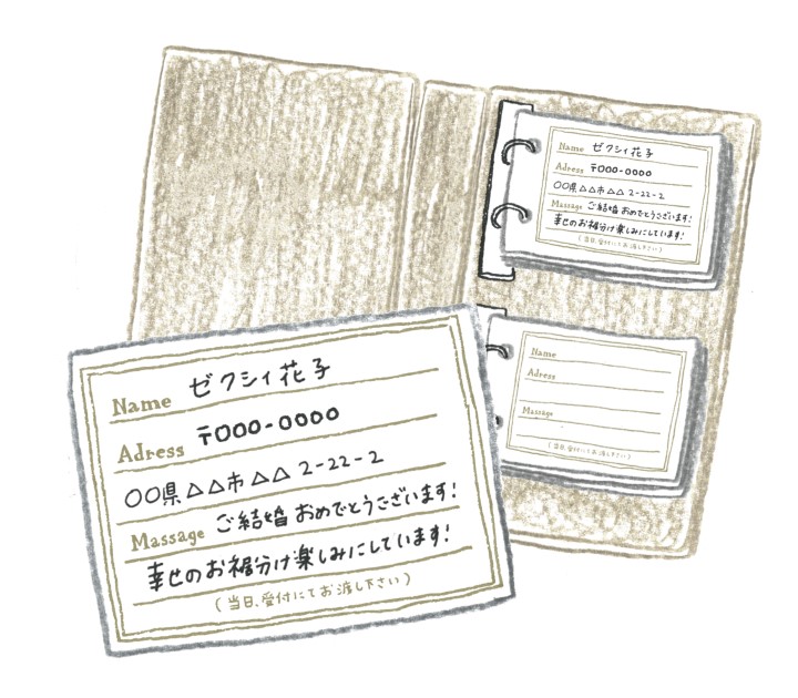 結婚式に招かれた！招待状の返信ハガキ アレルギー欄 の書き方、伝え方マナー - おしゃれな結婚式を綴るコラム ファルベ