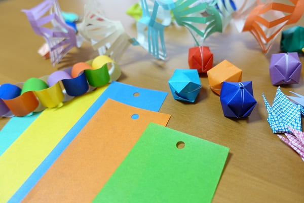 たなばた飾り製作