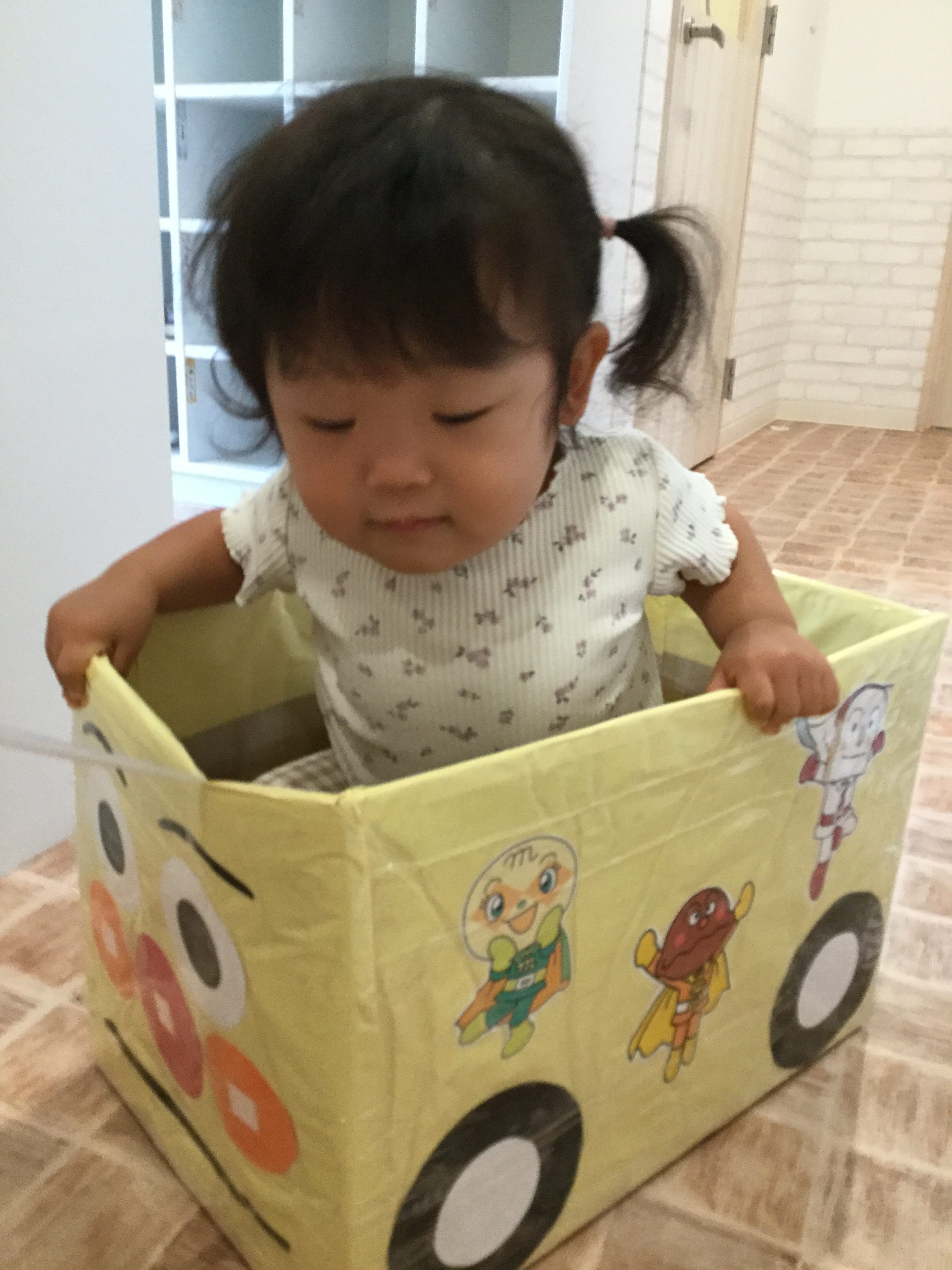 子ども 赤ちゃん に手作りおもちゃ☆ダンボール箱でおもちゃ箱こらわのまーちʕ•ᴥ•ʔ - 楽天ブログ