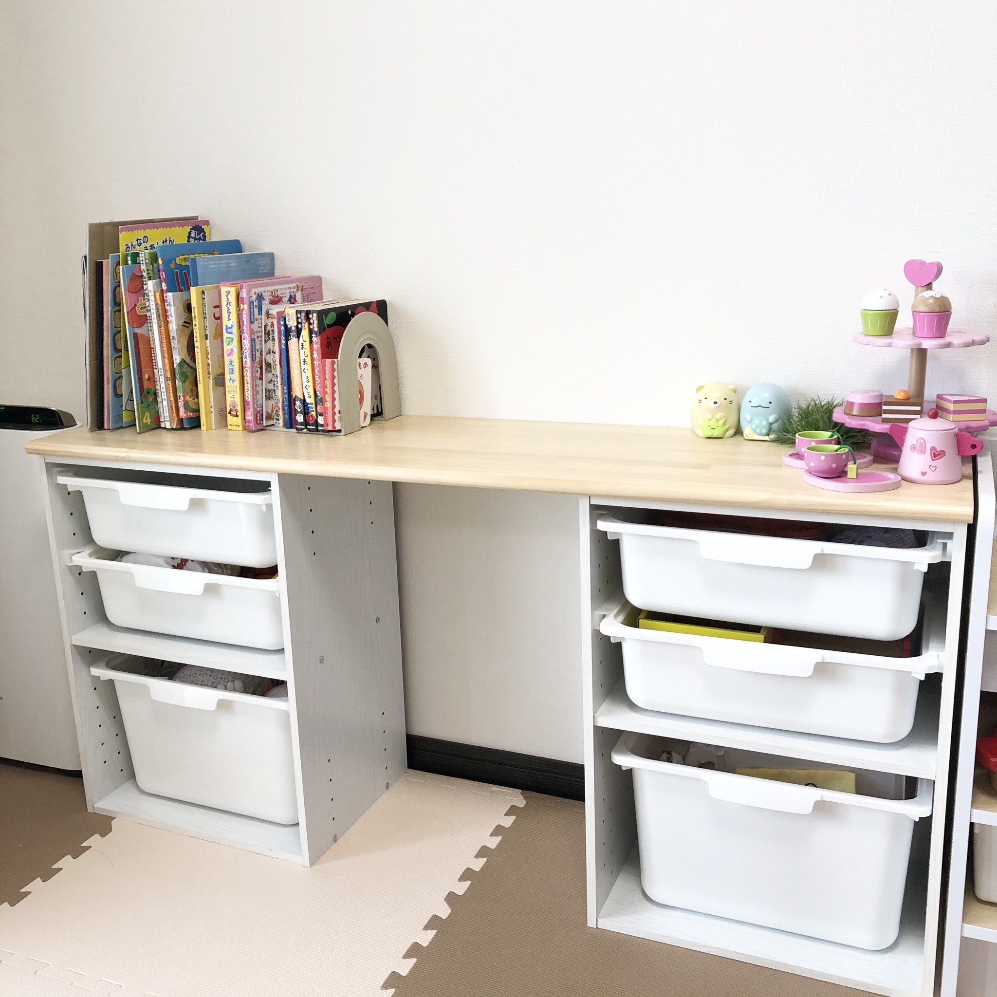 Amazon.co.jp: 収納ボックス アニマル カラーボックス 折り畳み おもちゃ収納 小物収納 可愛い 動物 赤ちゃん 子供 キッズ 保育園玩具収納 かご サイズ33×33×33cmパンダ