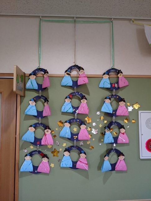 赤ちゃんと暮らす 七夕飾り手作りのインテリア実例RoomClip ルームクリップ