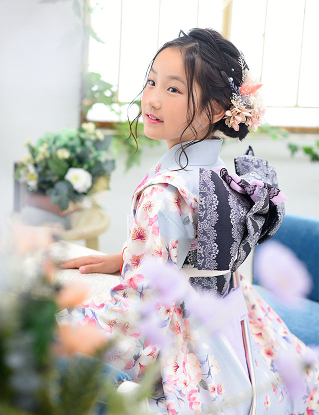 七五三におすすめ！7歳の女の子に”今”おしゃれな髪型カタログ コラム 武蔵野創寫舘