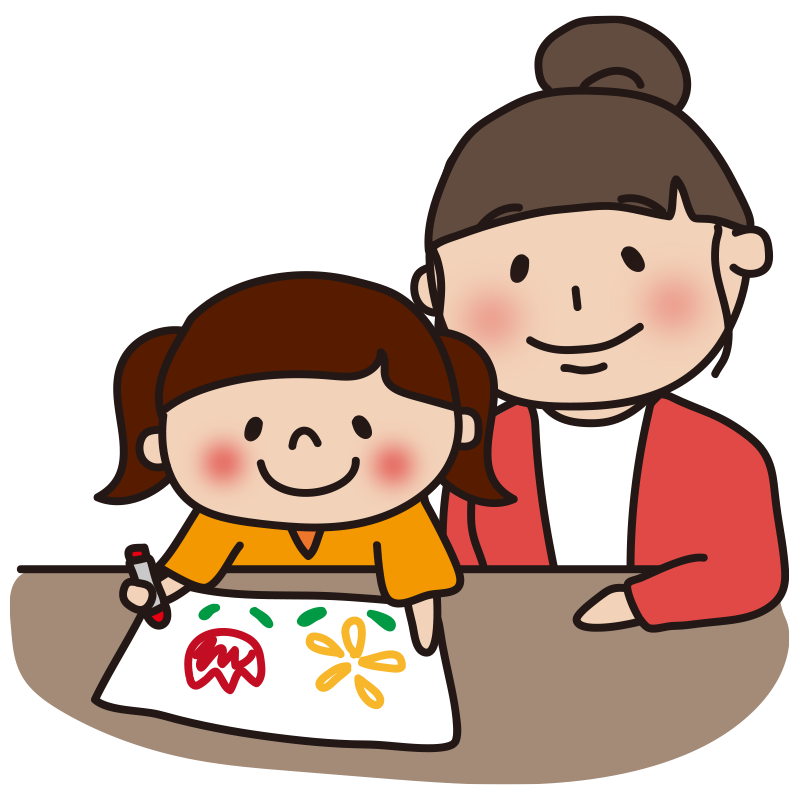 スマホを使って動画やゲームで遊ぶこども達と心配そうに見守る親のイラスト素材81928109- PIXTA