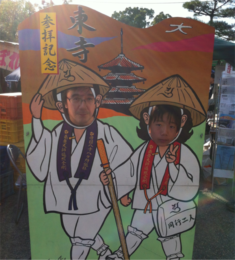 そば吉くんそばっ娘ちゃん顔出し看板完成！道の駅だより