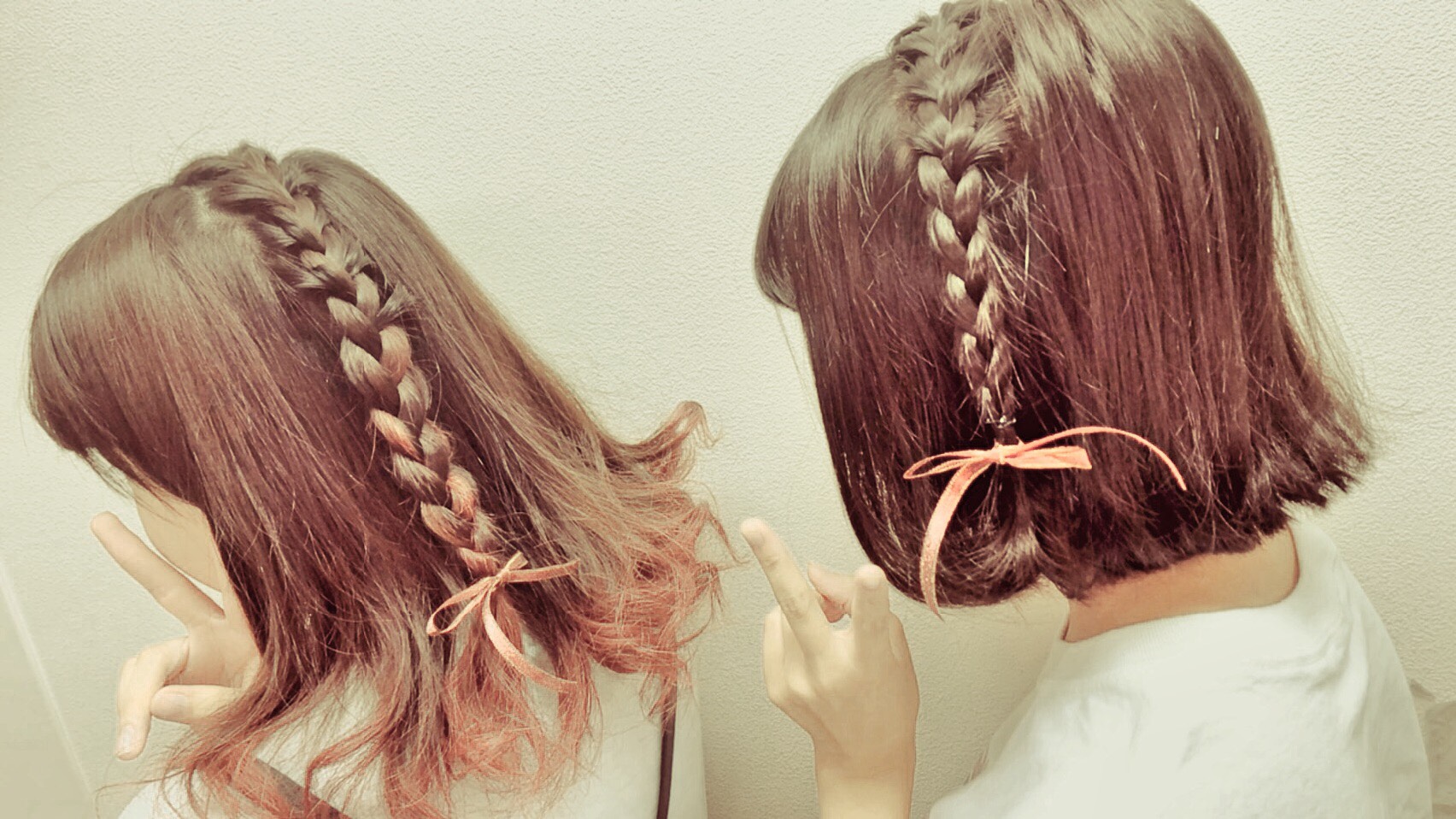 可愛い姉妹さんが、ピアノの発表会です。荻窪でヘアサロンならヘアサロン be happy