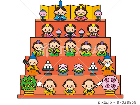 ひな祭りイラスト無料素材イラストプラザ
