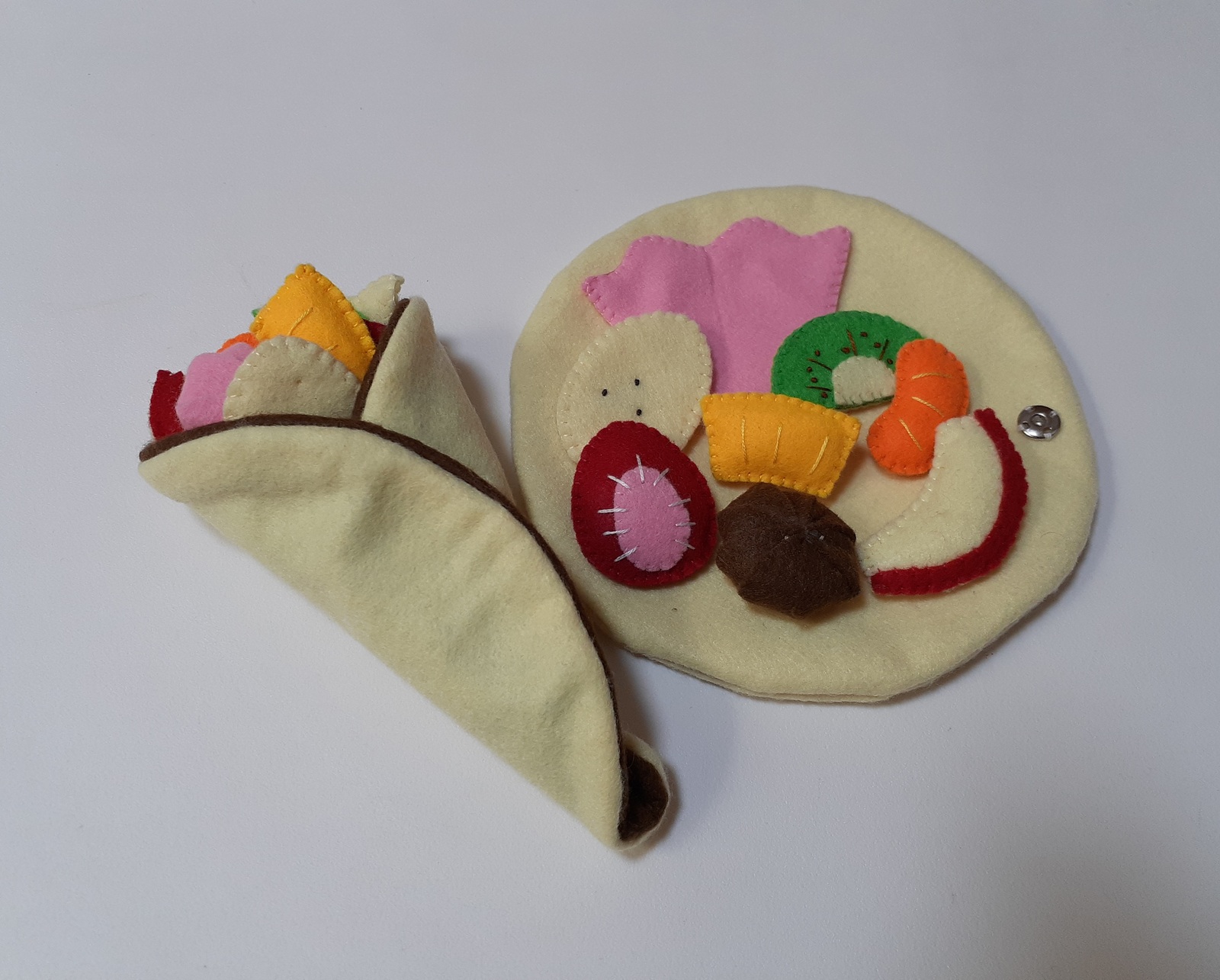 くだもの フェルトままごとブック