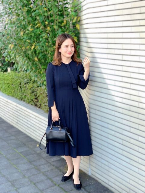 顔合わせワンピースコーデTikTok