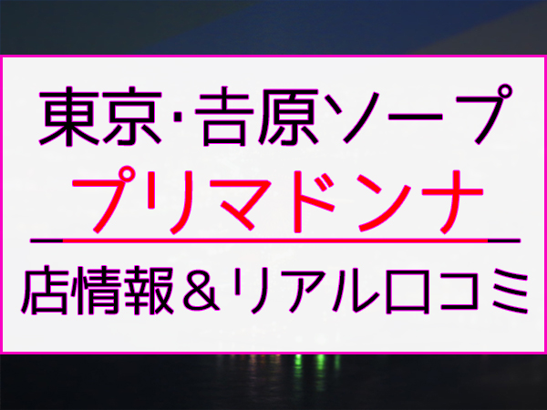 東京.吉原のNS/NNソープ『プリマドンナ』店舗詳細と裏情報を解説！【2024年12月】 | 珍宝の出会い系攻略と体験談ブログ