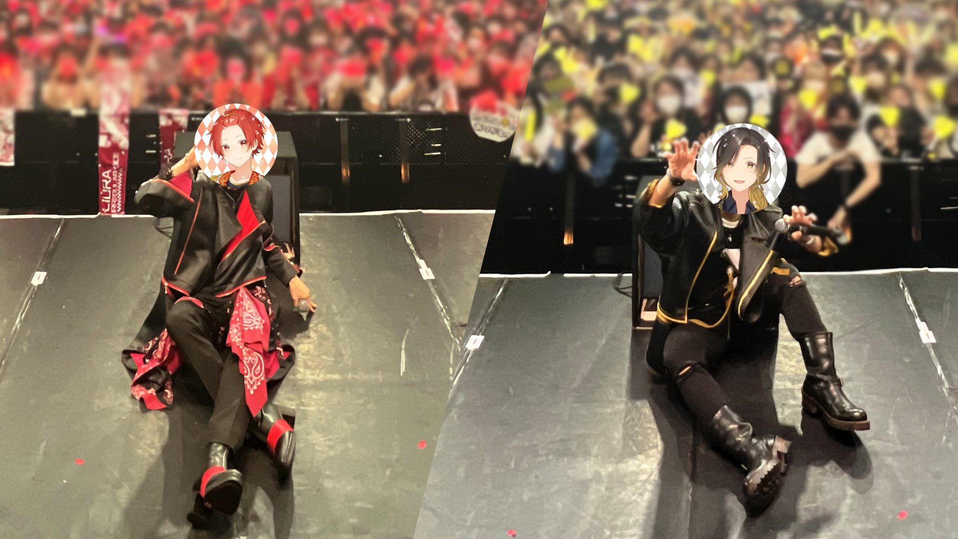 実写映像 学生服のいれいすメンバーが校内デート!?大阪ライブ限定実写映像が大流出 !! カメラ