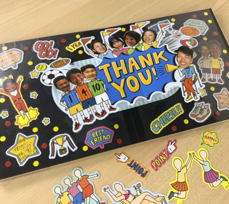 部活 手作りアルバムアルバムキッチン