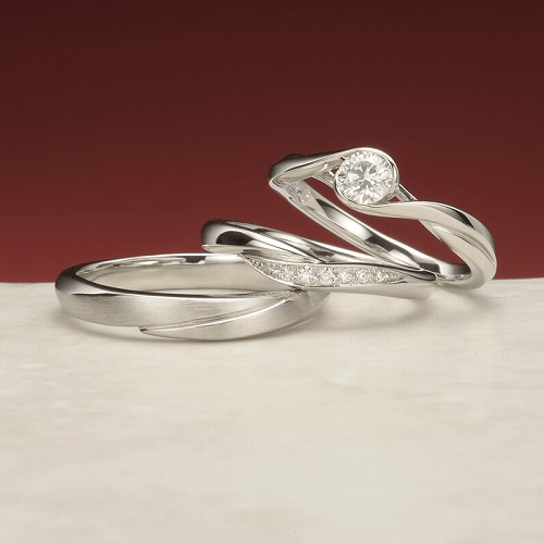 指輪 5万円～10万円・ホワイトゴールド・雅-miyabi-京都寺町本店 を探す結婚指輪・婚約指輪の専門紹介サイト ハピハピリング
