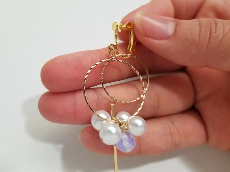 8.ハンドメイド 子供用イヤリング キッズイヤリング キラキライヤリング ブルー パープル 青 紫 ハート イヤリング イヤリング・ノンホールピアスra1m11 通販 17733959Creema クリーマ